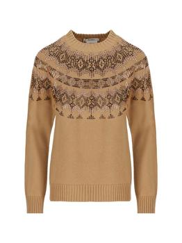 Max Mara | Max Mara Crewneck Long-Sleeved Jumper商品图片,