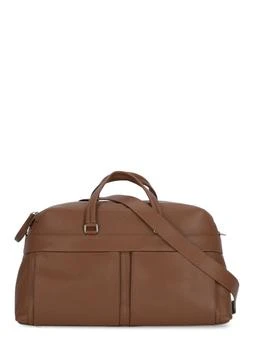 ORCIANI | Micron Pebbled Leather Travel Bag,商家Italist,价格¥5149
