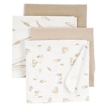 Carter's | Baby Boys or Baby Girls Receiving Blankets, Pack of 4 
