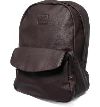 推荐Pebbled Faux Leather Backpack商品