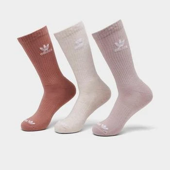 推荐adidas Originals Trefoil Cushion Crew Socks (3-Pack)商品