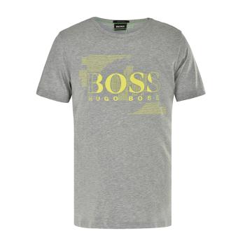 Hugo Boss | Hugo Boss 雨果博斯 花灰男士短袖T恤 TEE1-50383429-059商品图片,独家减免邮费