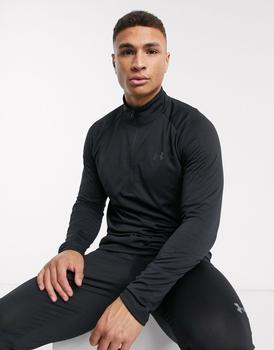 Under Armour | Under Armour Training tech 2.0 1/2 zip top in black商品图片,