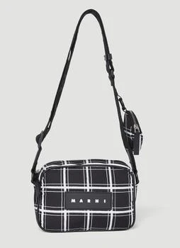 Marni | Check Camera Crossbody Bag 4.1折