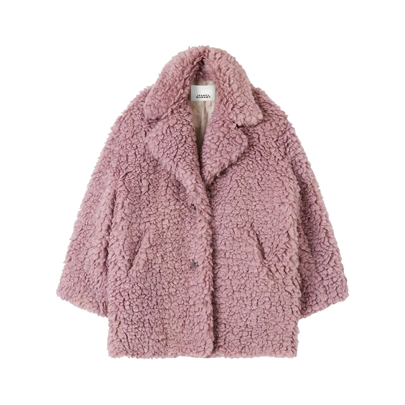 Isabel Marant | ISABEL MARANT 女士粉色涤纶长袖超大外套,商家VP FRANCE,价格¥8294