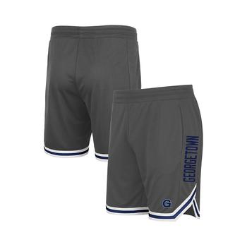 Colosseum | Men's Charcoal Georgetown Hoyas Continuity Shorts商品图片,