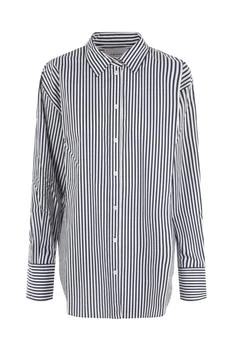 推荐Frame Striped Buttoned Shirt商品