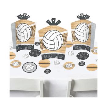 商品Big Dot of Happiness | Bump, Set, Spike Volleyball Birthday Party Terrific Table Centerpiece Kit 30 Ct,商家Macy's,价格¥108图片