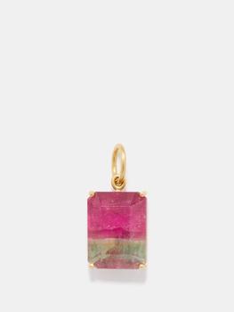 商品Irene Neuwirth | Gemmy Gem tourmaline & 18kt gold charm,商家MATCHESFASHION,价格¥27979图片