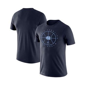 推荐Men's Brand Navy North Carolina Tar Heels Basketball Icon Legend Performance T-shirt商品