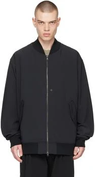 推荐Black Unlined Bomber Jacket商品