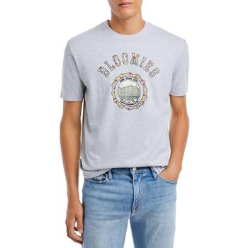 推荐Bloomies Mens Crewneck Knit Graphic T-Shirt商品