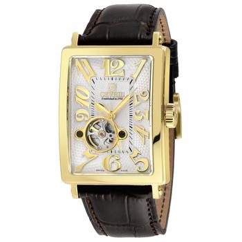 Gevril | Avenue of Americas Intravedere Automatic White Dial Mens Watch 5173-6商品图片,2.8折