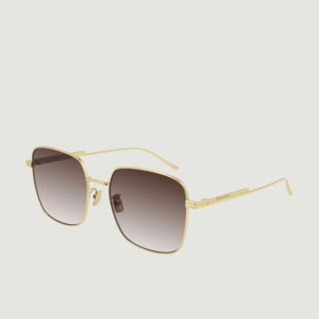 推荐Square sunglasses Gold Bottega Veneta商品