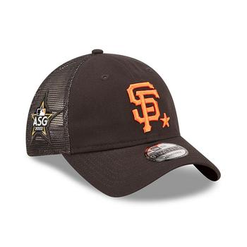 时尚mlb羽绒服男装, New Era | Men's Black San Francisco Giants 2022 MLB All-Star Game Workout 9TWENTY Adjustable Hat商品图片 