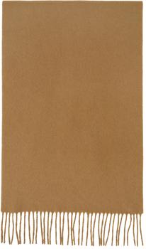 拉夫劳伦毛衣图片, Ralph Lauren | Brown Cashmere Solid Scarf商品图片 3.8折