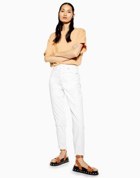 product Topshop Mom jeans in white image
