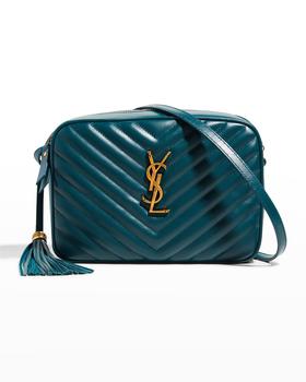 Yves Saint Laurent | Lou Medium Monogram YSL Calf Crossbody Bag商品图片,