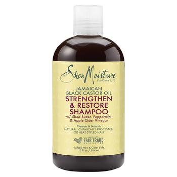 SheaMoisture | Strengthen and Restore Shampoo 100% Pure Jamaican Black Castor Oil商品图片,独家减免邮费