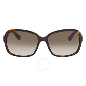 Salvatore Ferragamo | Tortoise Oval Sunglasses SF606S 214 58 1折, 独家减免邮费