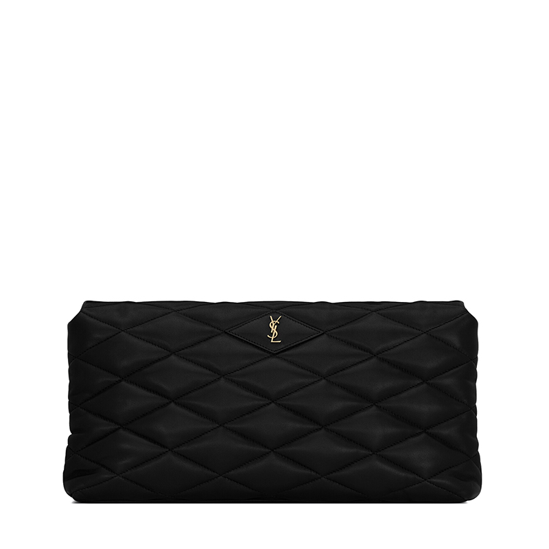 ysl包评价, Yves Saint Laurent | SAINT LAURENT PARIS/圣罗兰 YSL 春夏新款 SADE系列 女士小羊皮磁性按扣ysl饰物手拿包商品图片 7.5折×额外9.5折, 包邮包税, 额外九五折