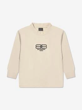 Balenciaga | Kids Long Sleeve Logo T-Shirt 额外8折, 额外八折