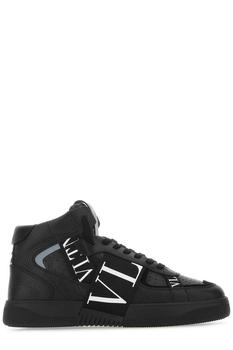 valentino男鞋经典款, Valentino | Valentino Garavani Logo Printed High-Top Sneakers商品图片 