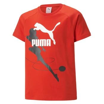 Puma | Miraculous x Graphic Crew Neck Short Sleeve T-Shirt (Youth),商家SHOEBACCA,价格¥140