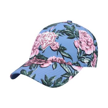 product Women's Blue Chicago Bears Peony Clean Up Adjustable Hat image