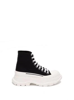 Alexander McQueen | Alexander McQueen `Tread Slick` Ankle Boots,商家Spinnaker Boutique,价格¥1824