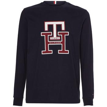 Tommy Hilfiger | Men's Lux Embroidered Monogram Graphic Long-Sleeve T-Shirt商品图片,7.9折×额外8折, 额外八折