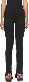 ROSETTA GETTY, ROSETTA GETTY | Black Scuba Cropped Front Trousers商品图片 额外8.5折, 独家减免邮费, 额外八五折