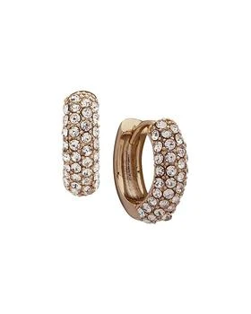 Ralph Lauren | Lauren Pavé Huggie Hoop Earrings,商家Bloomingdale's,价格¥200