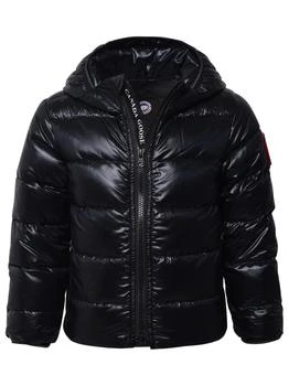 Canada Goose | Canada Goose Kids Crofton Logo Patch Down Jacket,商家Cettire,价格¥3956