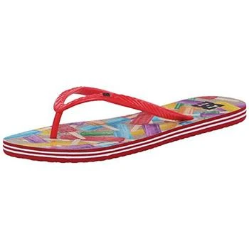 推荐DC Womens Spray Graffik Lightweight Flip-Flops商品