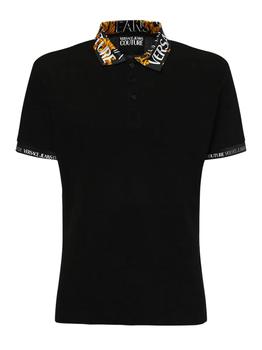 推荐VERSACE JEANS COUTURE T-shirts and Polos Black商品