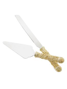商品Olivia Riegel | Florence Dessert 2-Piece Serving Set,商家Saks Fifth Avenue,价格¥1431图片