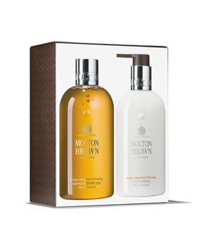 product Molton Brown London Suma Ginseng Bath & Shower Gel and Body Lotion Duo Pack image