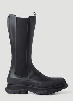 推荐Tread Slick Mid Calf Boots in Black商品