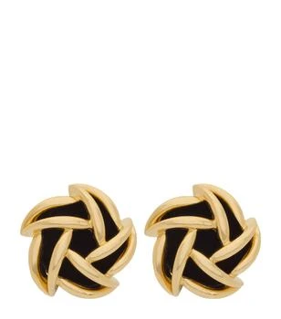 Yves Saint Laurent | Gold-Tone Clip-On Earrings 