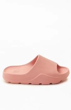 推荐Women's Pink Authentic Plume 1 Slide Sandals商品