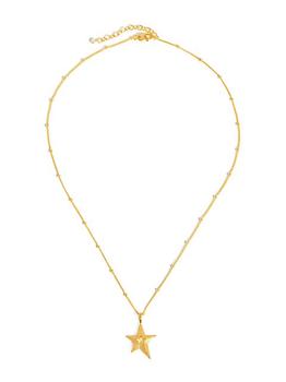 Missoma | 18K Yellow Gold Vermeil Star Pendant Necklace商品图片,