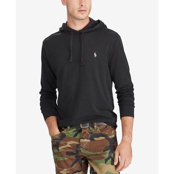 ralph lauren jacket代购, Ralph Lauren | Men's Big & Tall Hooded Long Sleeve T-Shirt商品图片 