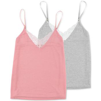 Flora Nikrooz, Flora Nikrooz | 2-Pk. Lace-Trim Sleep Cami商品图片 9折×额外7折, 额外七折