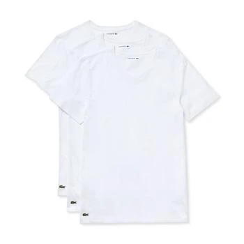 Lacoste | Men's V-Neck Lounge Slim Fit Undershirt Set, 3-Piece 额外7折, 额外七折