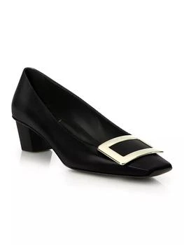 Roger Vivier Belle Vivier Leather Pumps