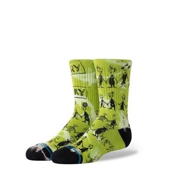 Stance | Down In Whoville Kids Crew (Big Kid),商家Zappos,价格¥110