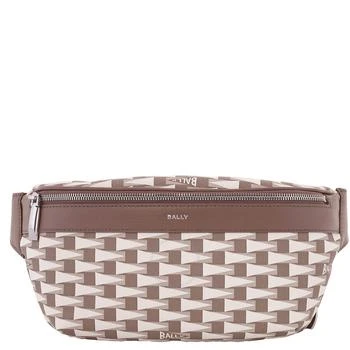 Bally | Geometric Pattern Leather Belt Bag,商家Jomashop,价格¥4597