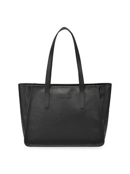 Longchamp | Le Foulonné Leather Shoulder Tote,商家Saks Fifth Avenue,价格¥3103