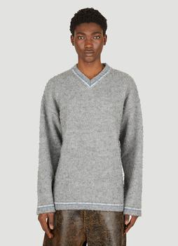 推荐Washed Sweater in Grey商品